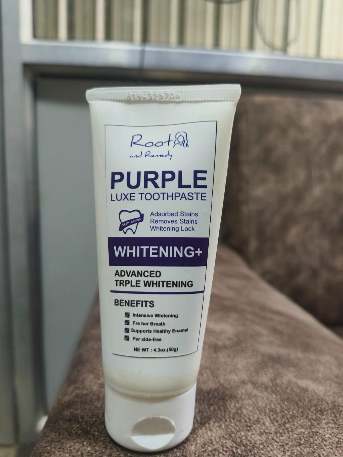 Purple Luxe Toothpaste 50 gm Pack of 1 - Gadgetbro