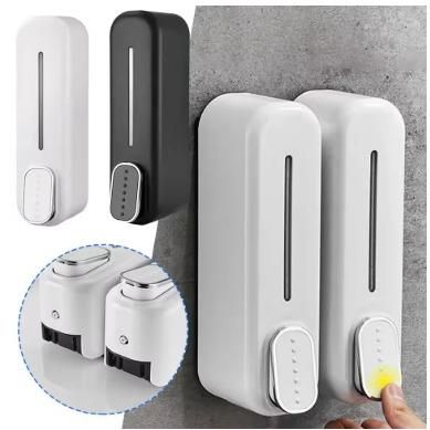 Press Wall-Mounted Dispenser Soap Manual - Gadgetbro