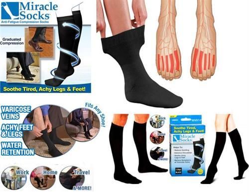 Anti Fatigue Compression Miracle Socks (Pair of 1) - Gadgetbro