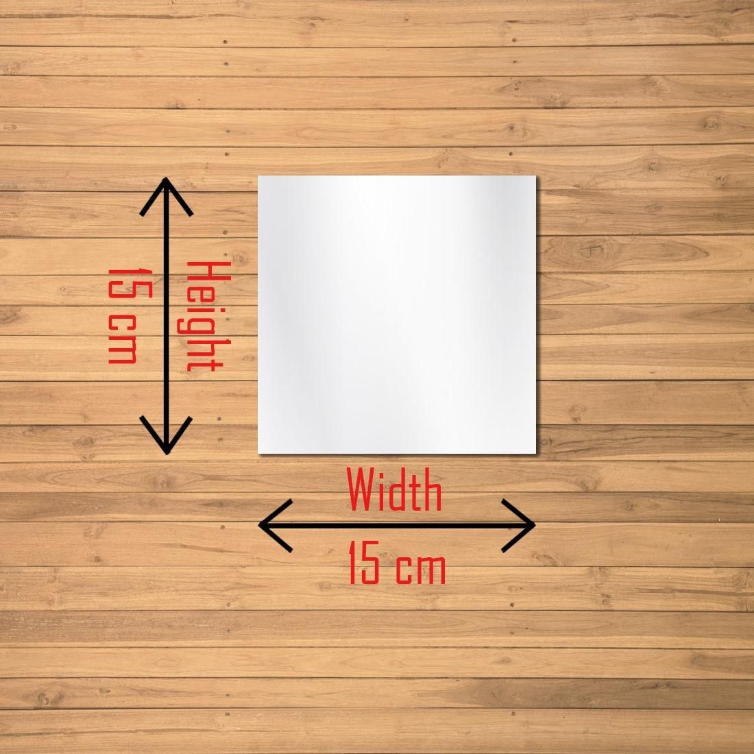 3d acrylic mirror wall sticker