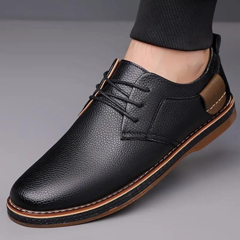 Men's Derby Party Lace Up Casual Shoes - Gadgetbro