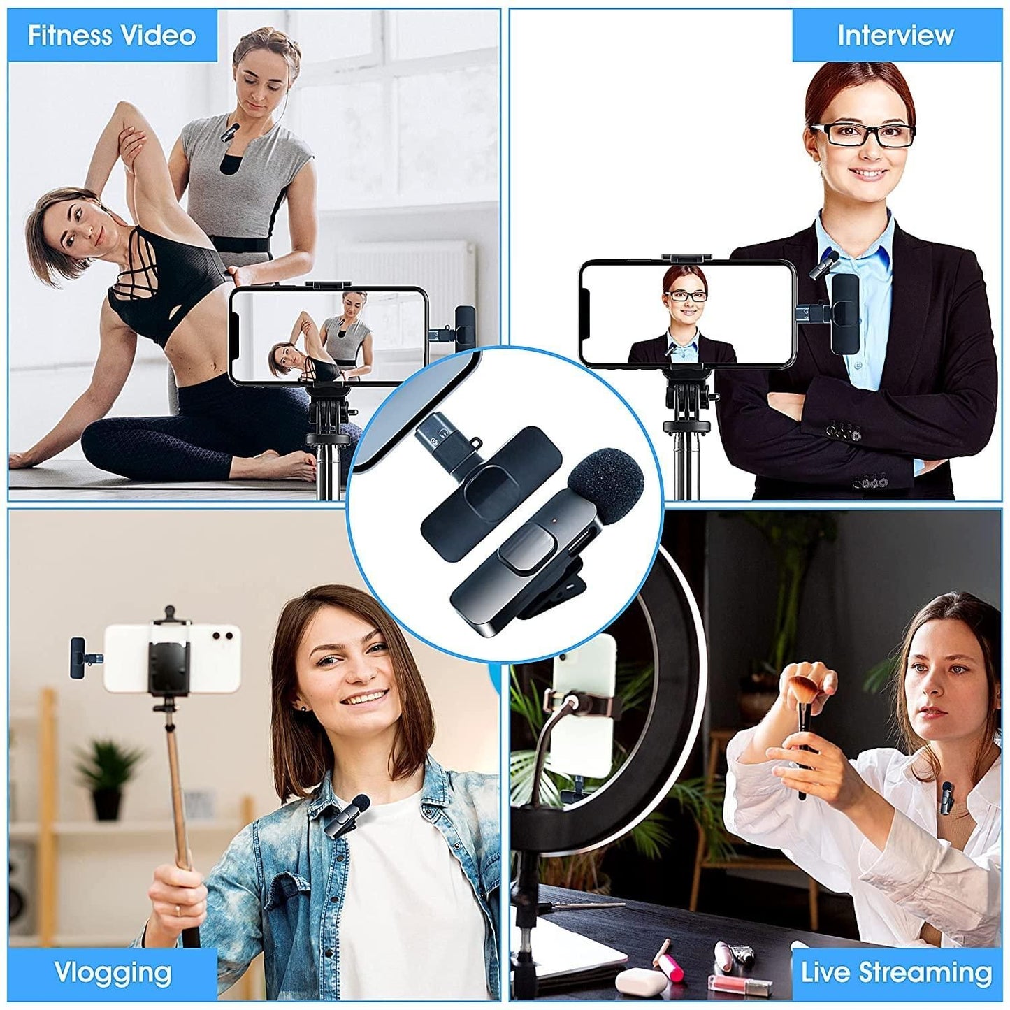 Wireless Microphone - Gadgetbro