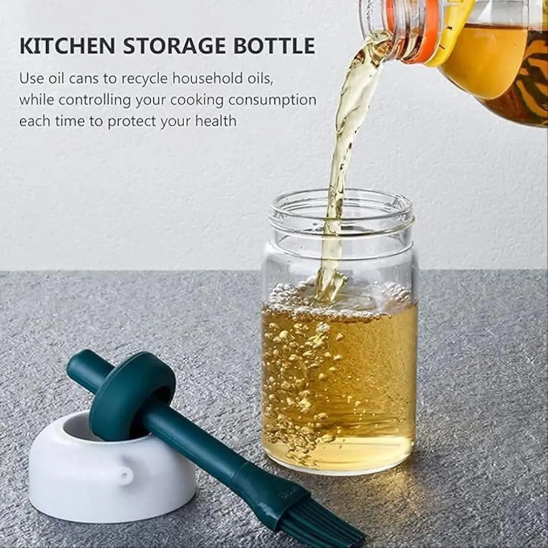Plastic 2 In 1 Oil Dispenser 250 ml - Gadgetbro