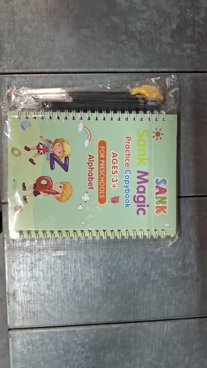 Sank Magic Practice Copybook (4 BOOKS,1 PEN,1 GRIP,10 REFILL) - Gadgetbro