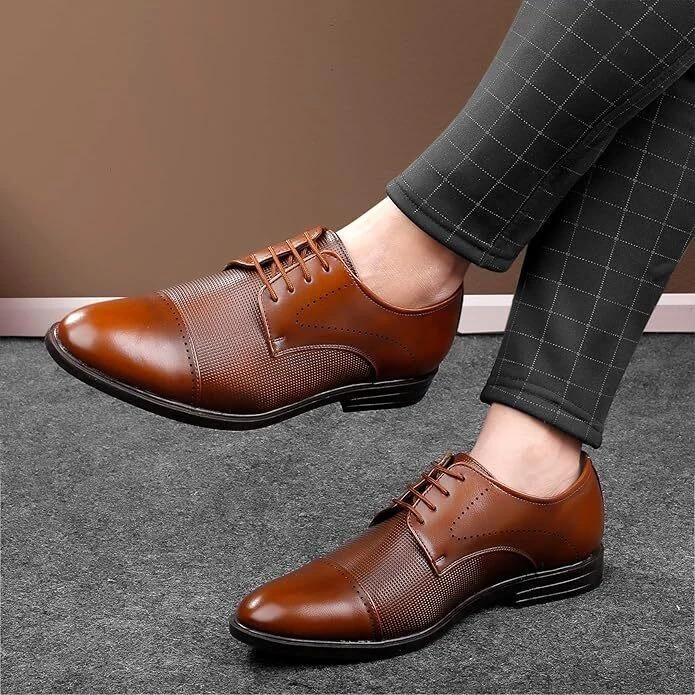 Men's Formal Shoes Brown - Gadgetbro
