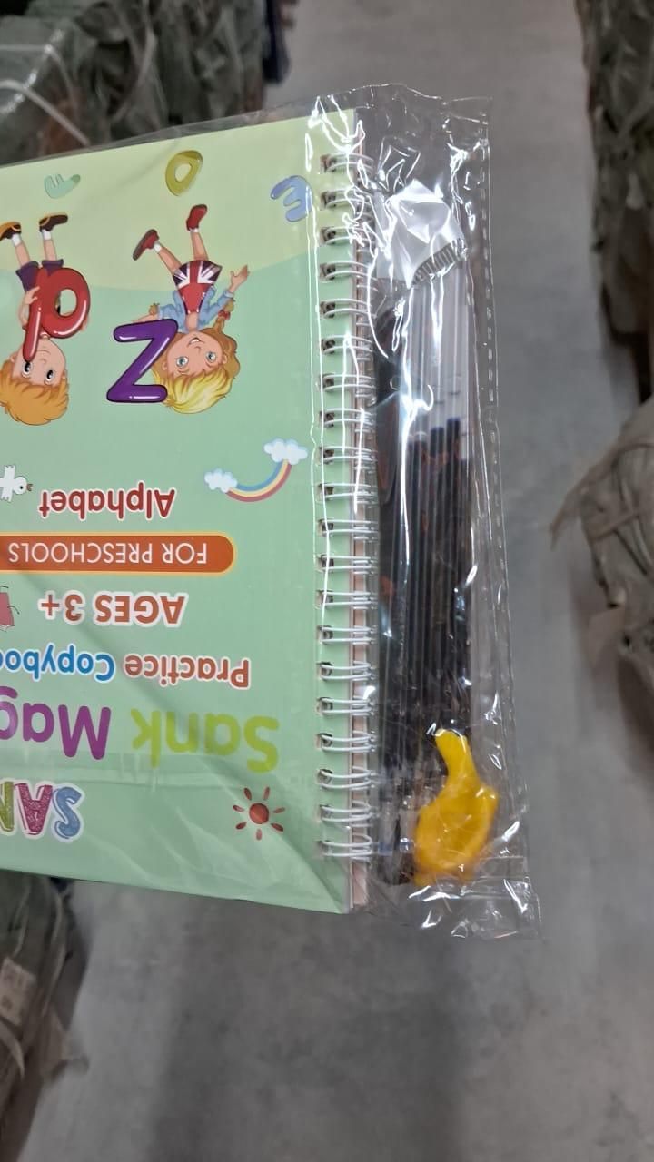 Sank Magic Practice Copybook (4 BOOKS,1 PEN,1 GRIP,10 REFILL) - Gadgetbro