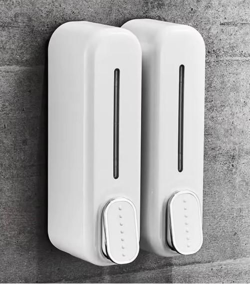 Press Wall-Mounted Dispenser Soap Manual - Gadgetbro