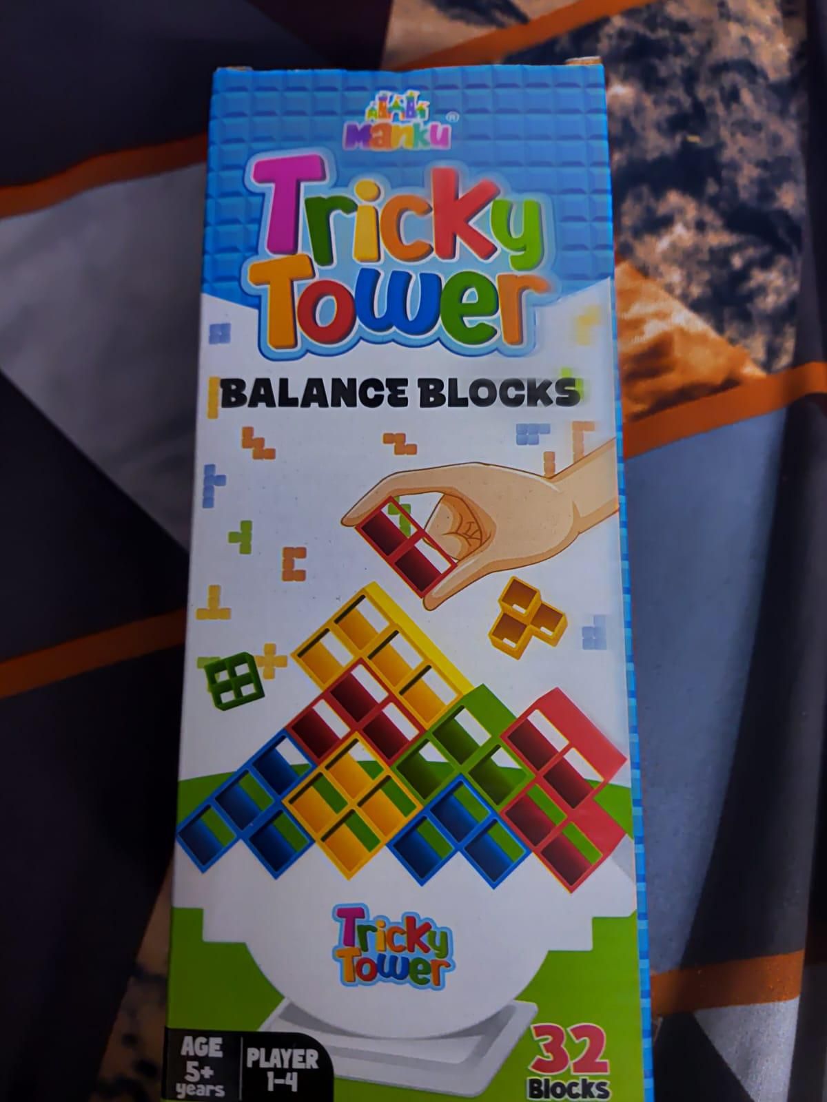 Tricky Tower Balance Blocks - Gadgetbro