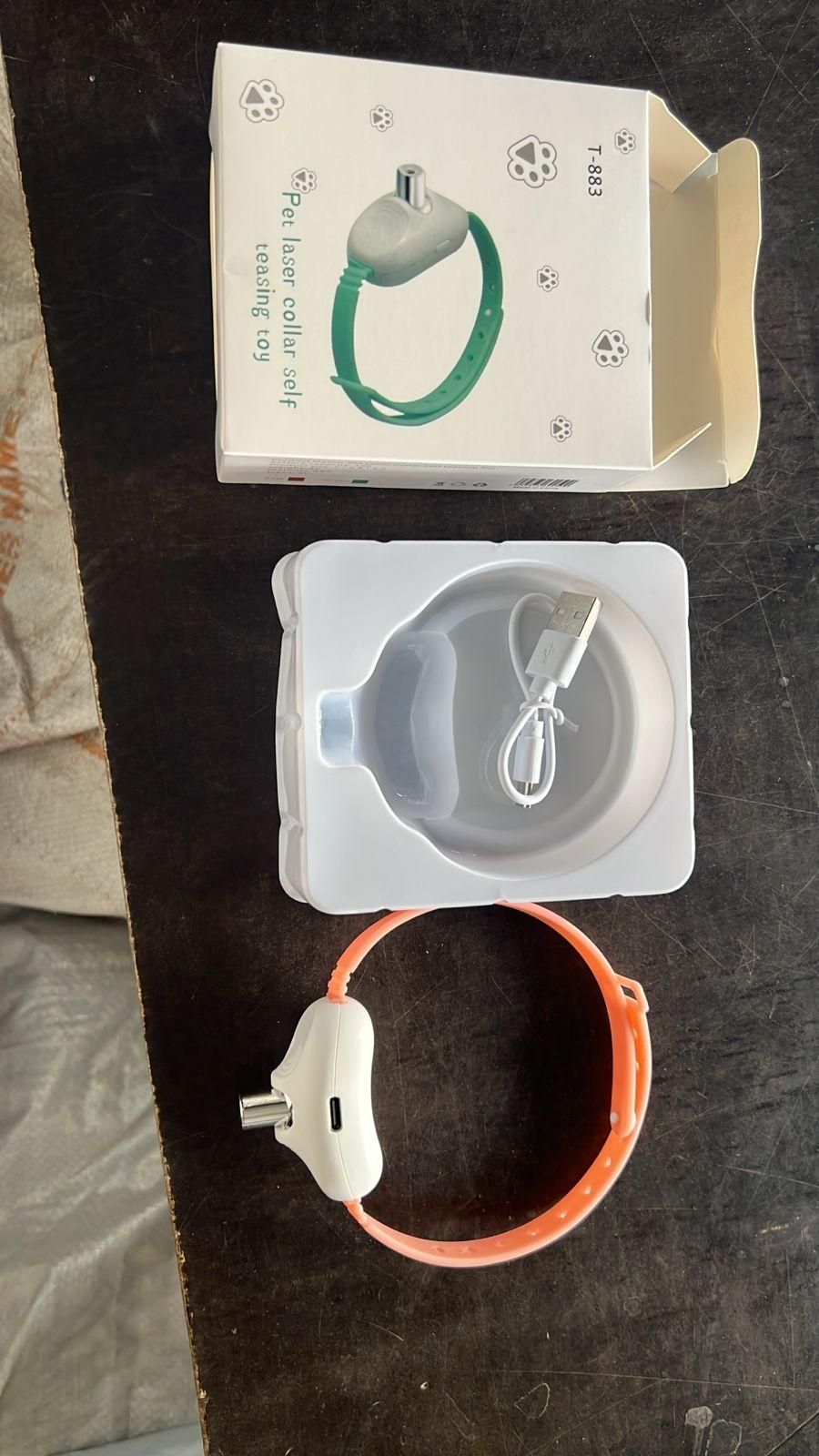 Pet Laser Collar Self Teasing Toy - Gadgetbro