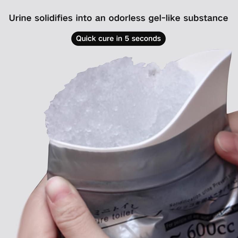 Emergency Mini Toilet-Urine Bag (Pack of 4) - Gadgetbro