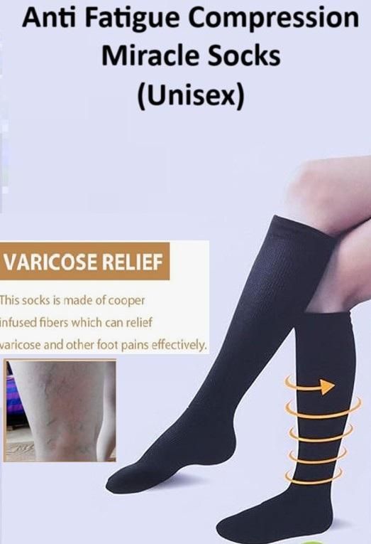 Anti Fatigue Compression Miracle Socks (Pair of 1) - Gadgetbro