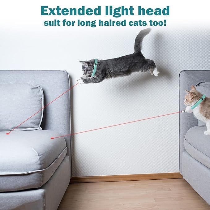 Pet Laser Collar Self Teasing Toy - Gadgetbro