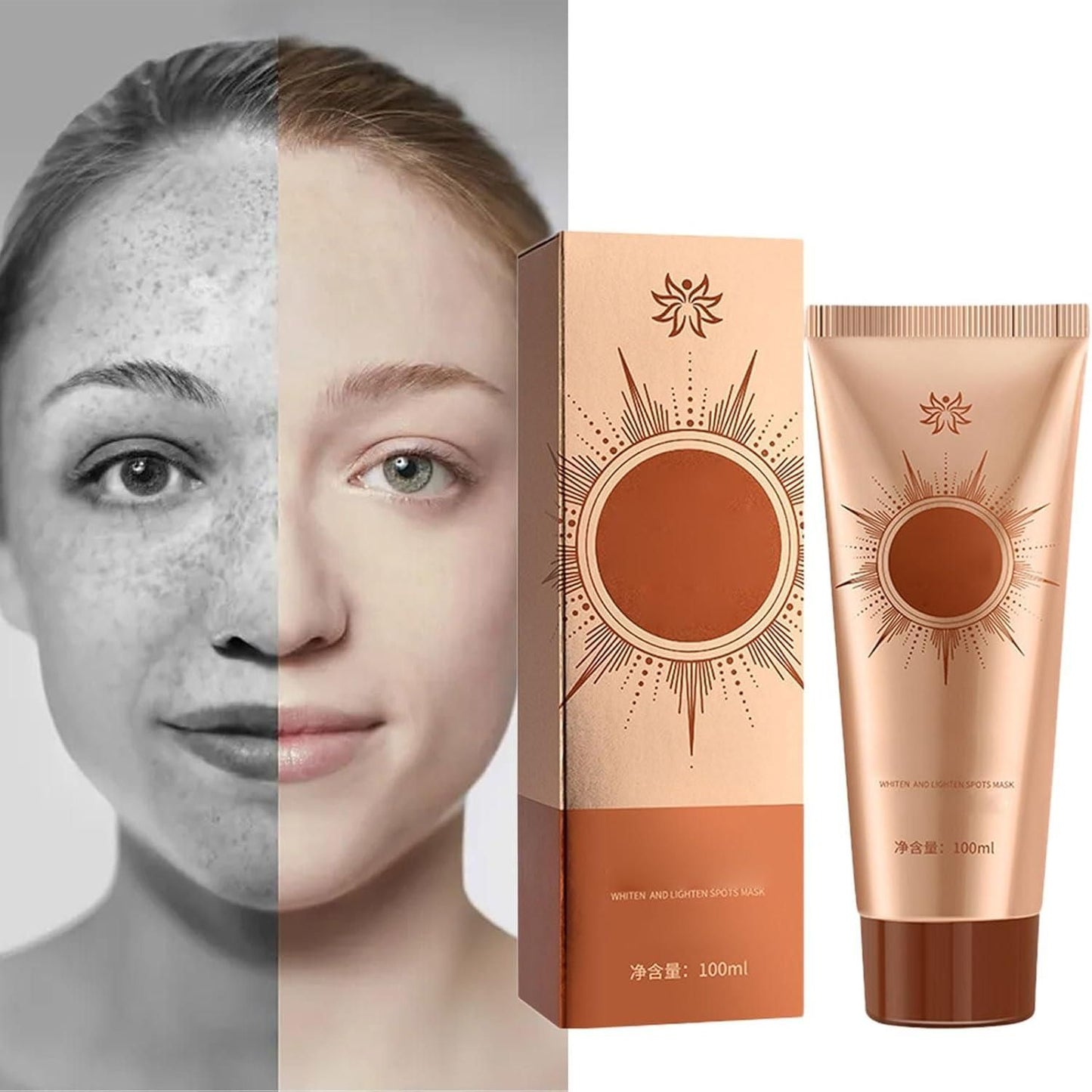whitening face mask