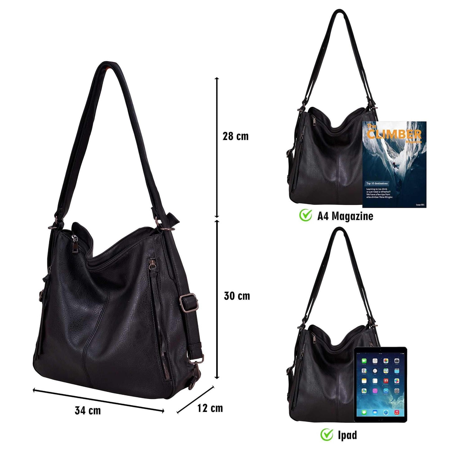 3-Pcs Handbags Set for Women - Gadgetbro