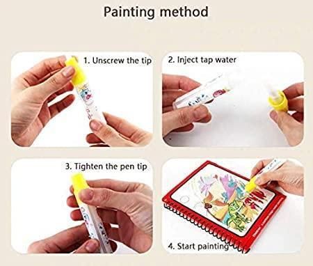 Reusable Magic Water Painting Book - Gadgetbro