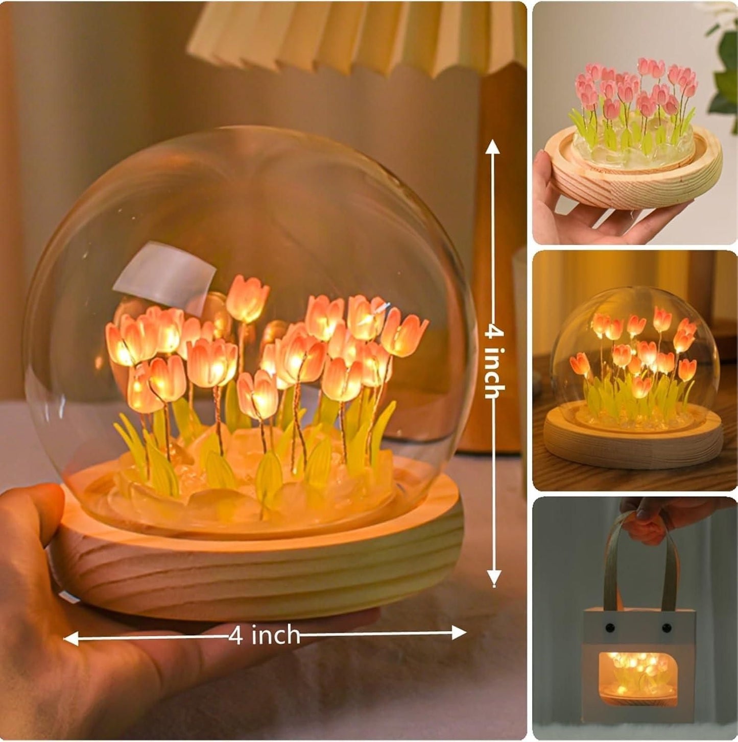 Round Tulip Light - Gadgetbro