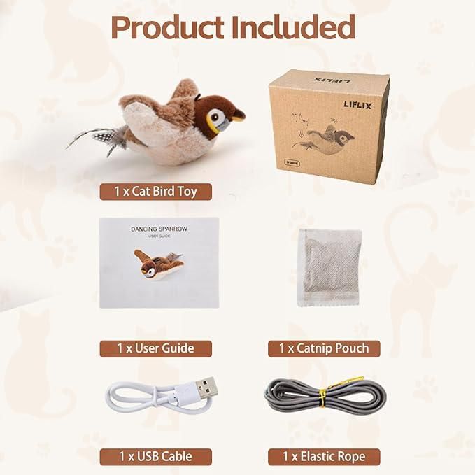 Flapping Cat Toy - Gadgetbro