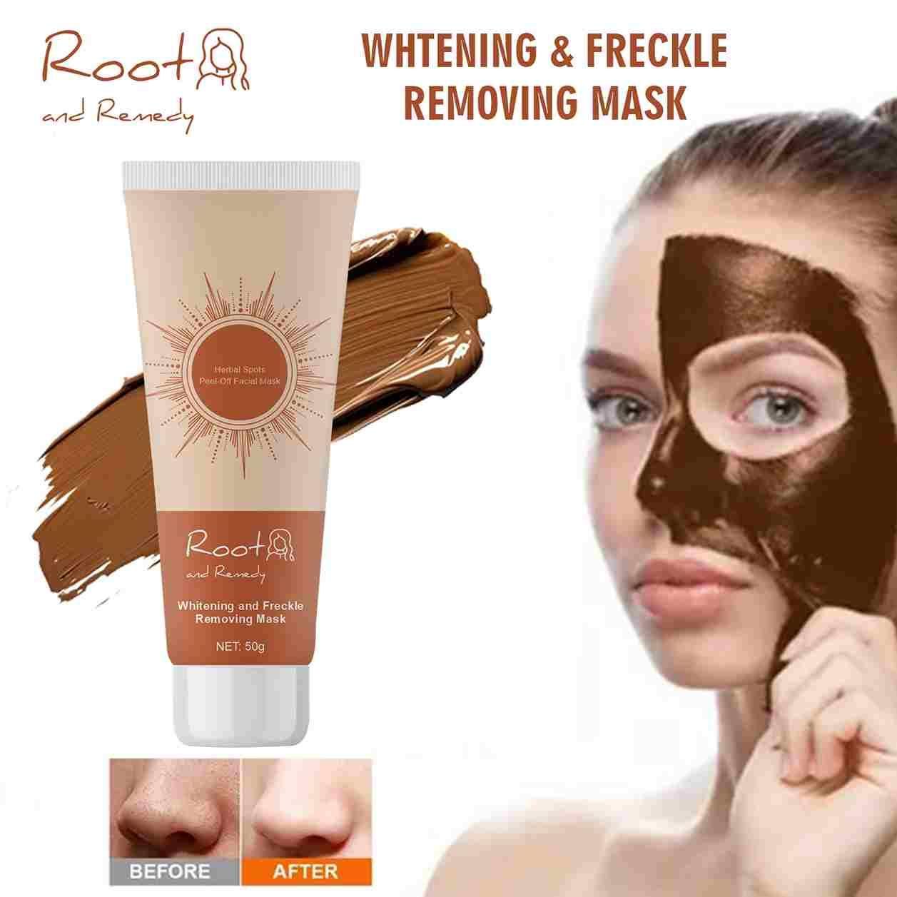 whitening face mask