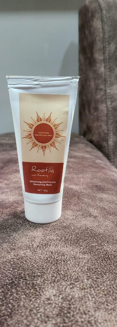 whitening face mask
