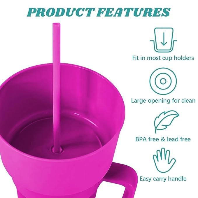 BPA-Free 2 in 1 Cup 900ml - Gadgetbro