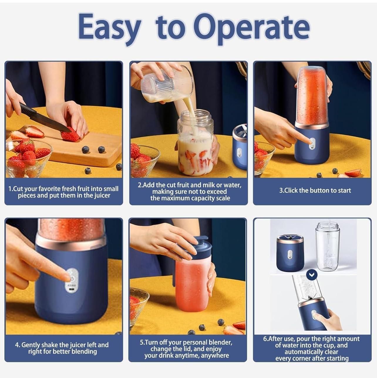 Small Portable Juicer - Gadgetbro