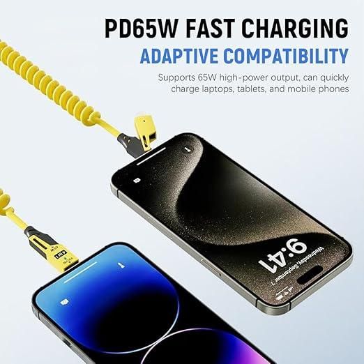 4 in 1 Spring Data Cable - Gadgetbro