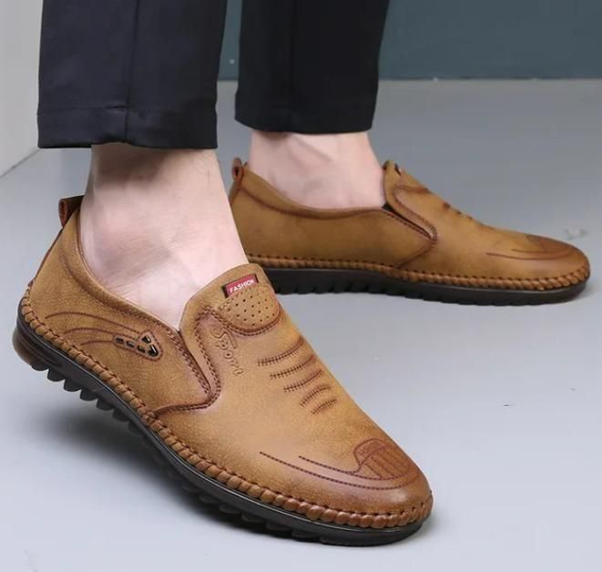 Mens Leather Shoes - Gadgetbro