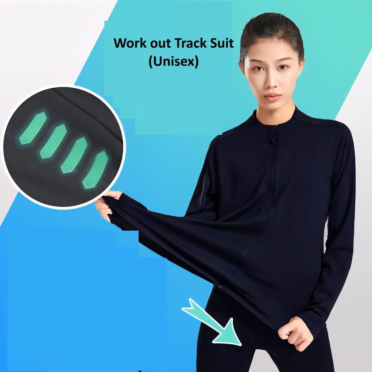 Unisex Work Out Solid Track Suit - Gadgetbro