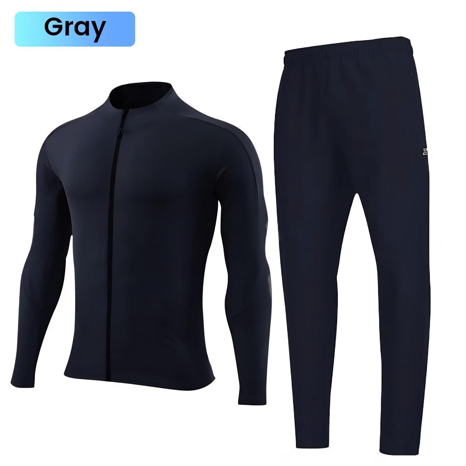 Unisex Work Out Solid Track Suit - Gadgetbro