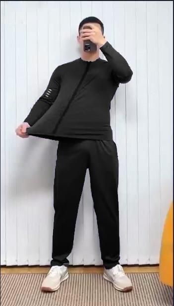 Unisex Work Out Solid Track Suit - Gadgetbro