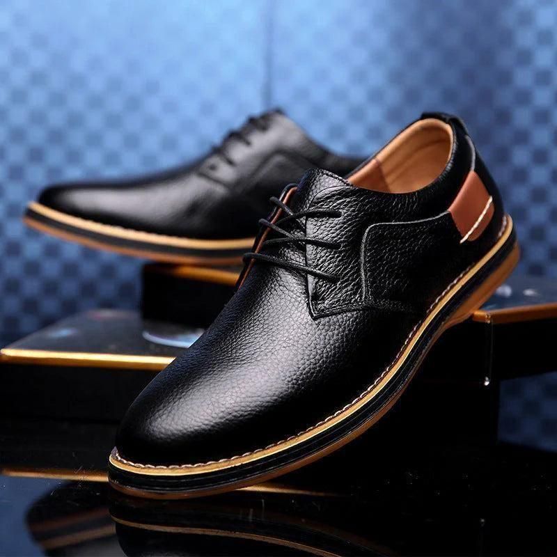 Men's Derby Party Lace Up Casual Shoes - Gadgetbro