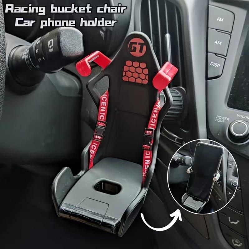 Car Phone Holder Mount for All Smartphones (Red) - Gadgetbro