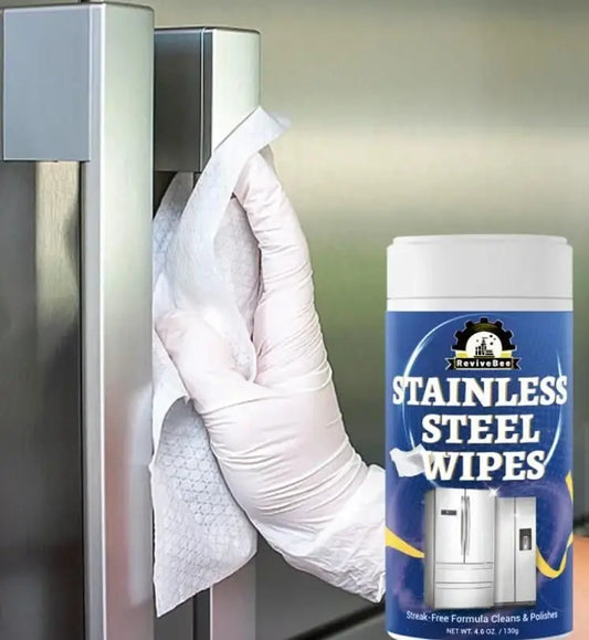Stainless Steel Cleaning Wipes 130gm - Gadgetbro