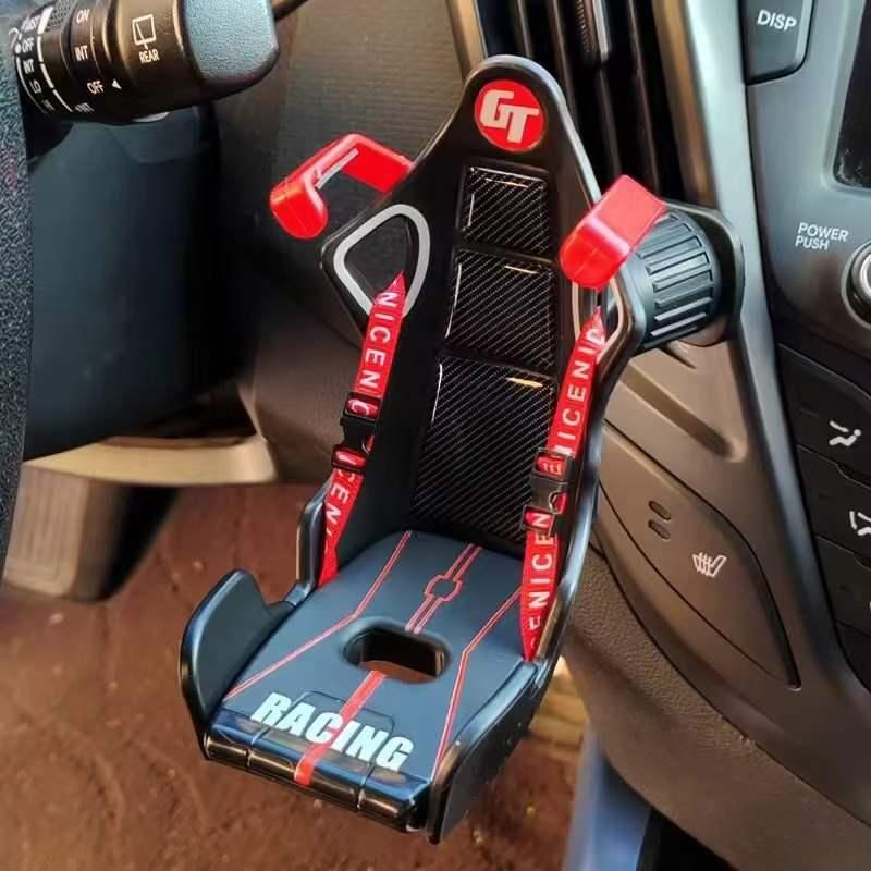 Car Phone Holder Mount for All Smartphones (Red) - Gadgetbro