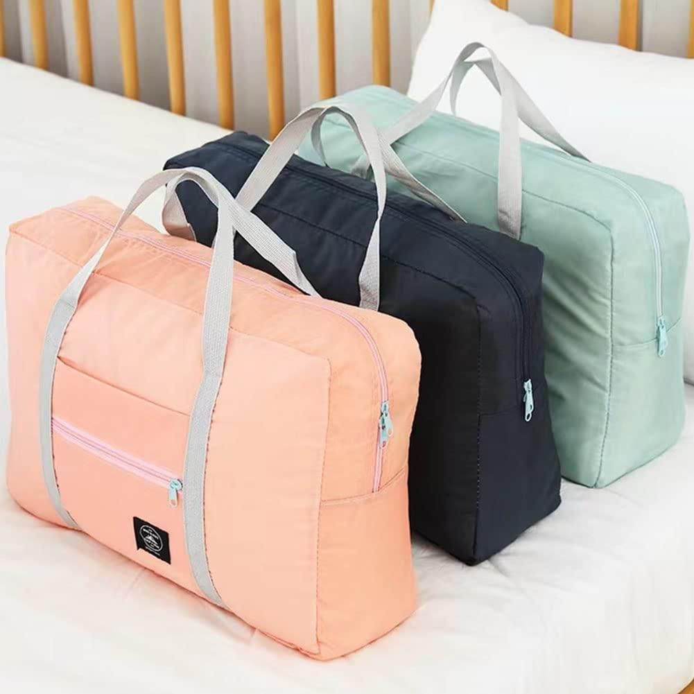Foldable Travel Bag Tote Lightweight Waterproof Duffel Bag (Pack of 1) - Gadgetbro