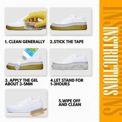 Shoes Whitening Cleansing Gel 50g (Pack of 2) - Gadgetbro