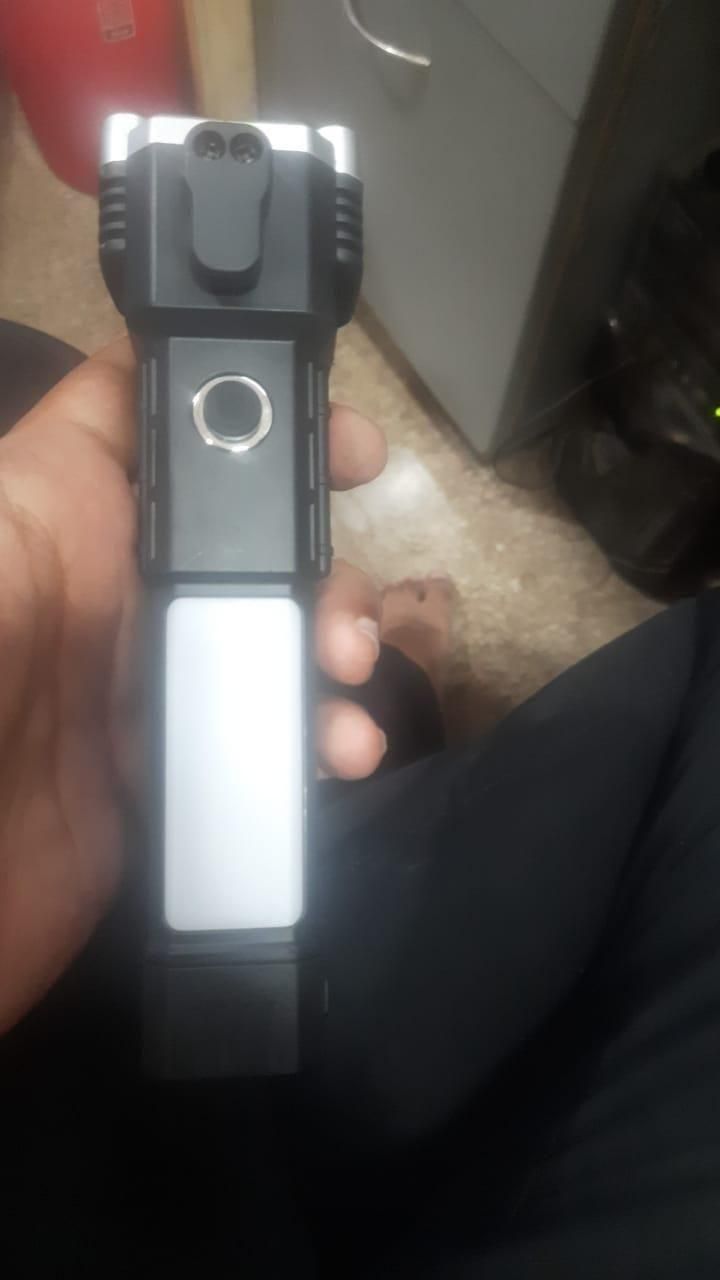 Portable Rechargeable Torch LED Flashlight - Gadgetbro