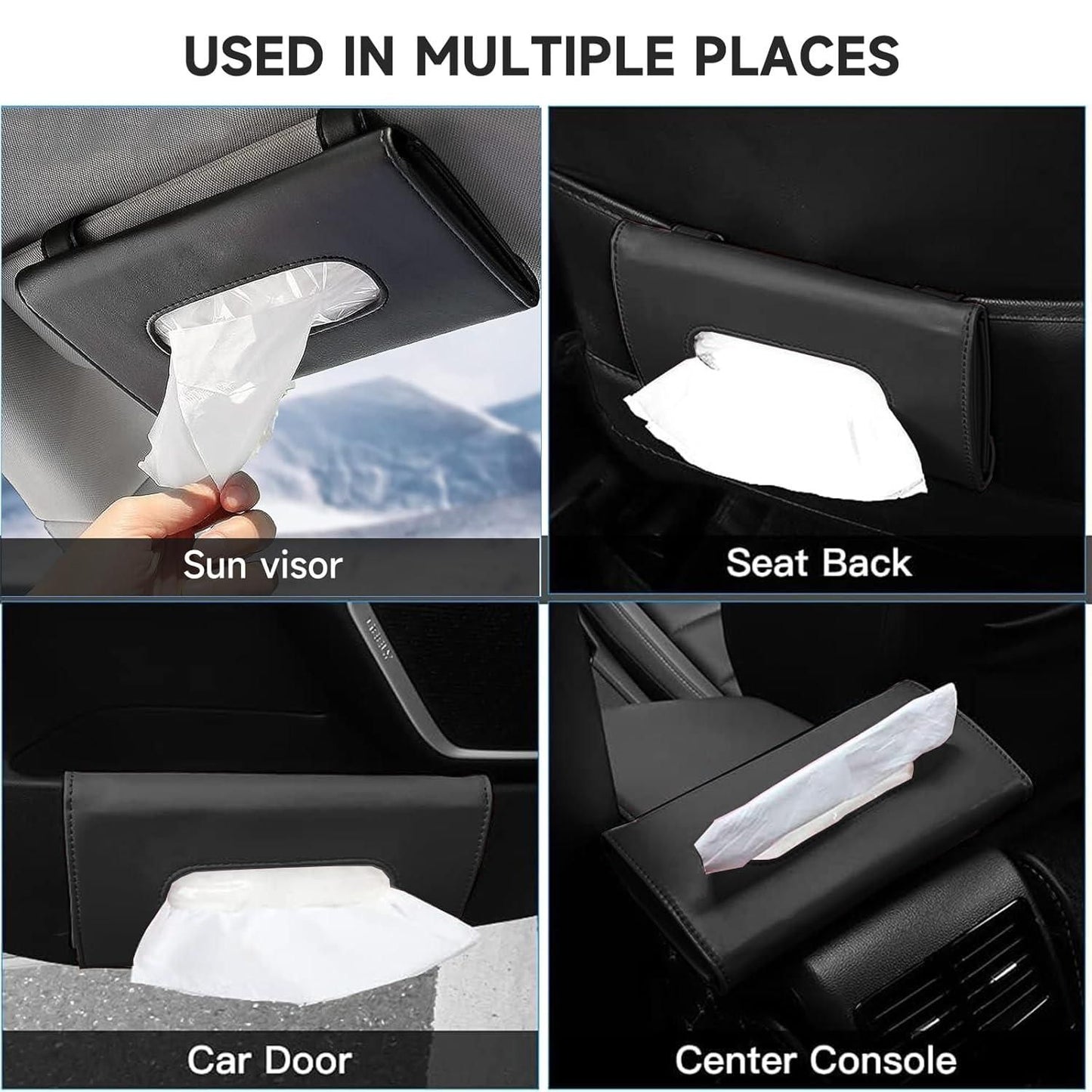 Automobile Car Sunshade Paper Towel Box - Gadgetbro