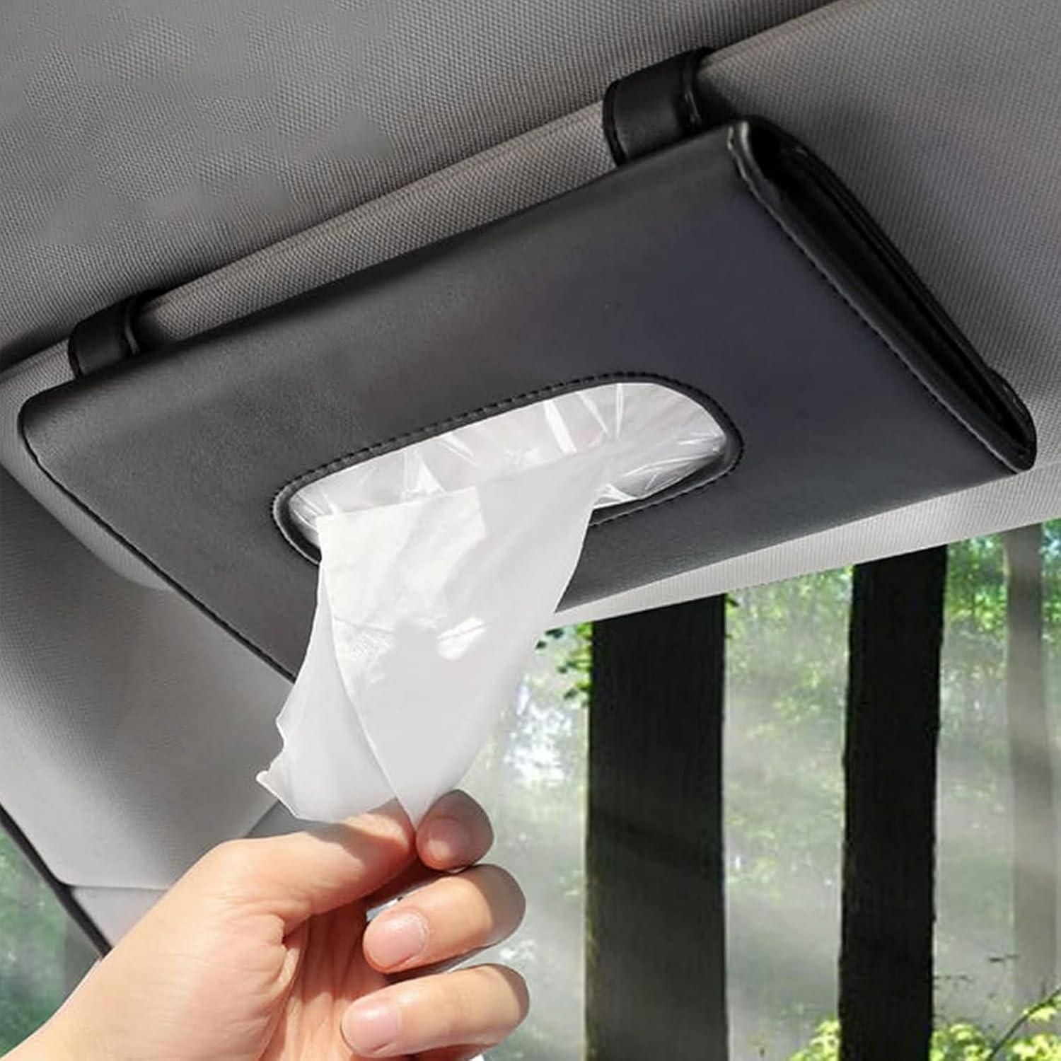 Automobile Car Sunshade Paper Towel Box - Gadgetbro
