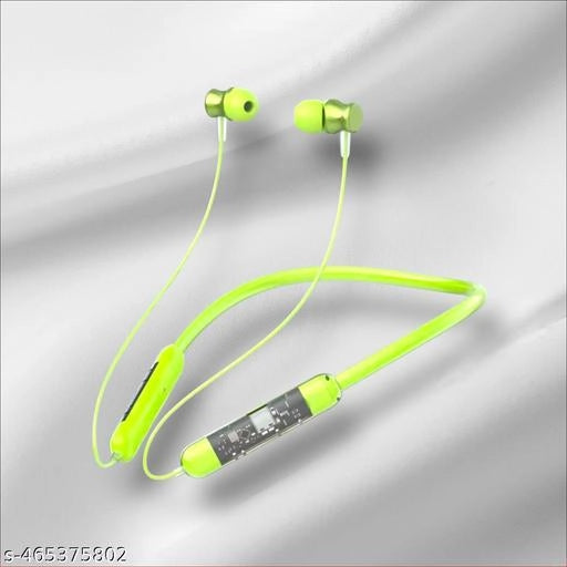 Wireless Bluetooth Neckband (Green)