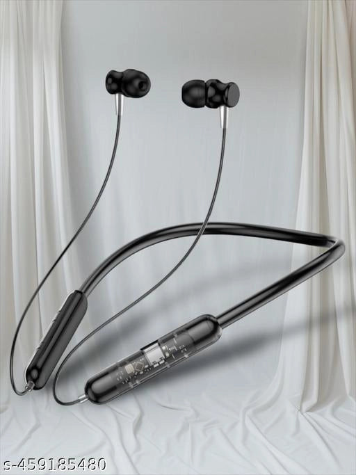 Wireless Bluetooth Neckband (Black)